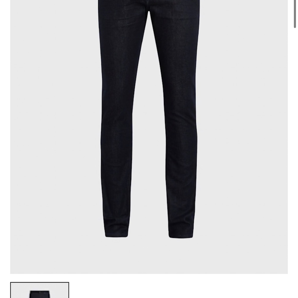 Men's John Varvatos Wight Black Jeans NWT 30x34